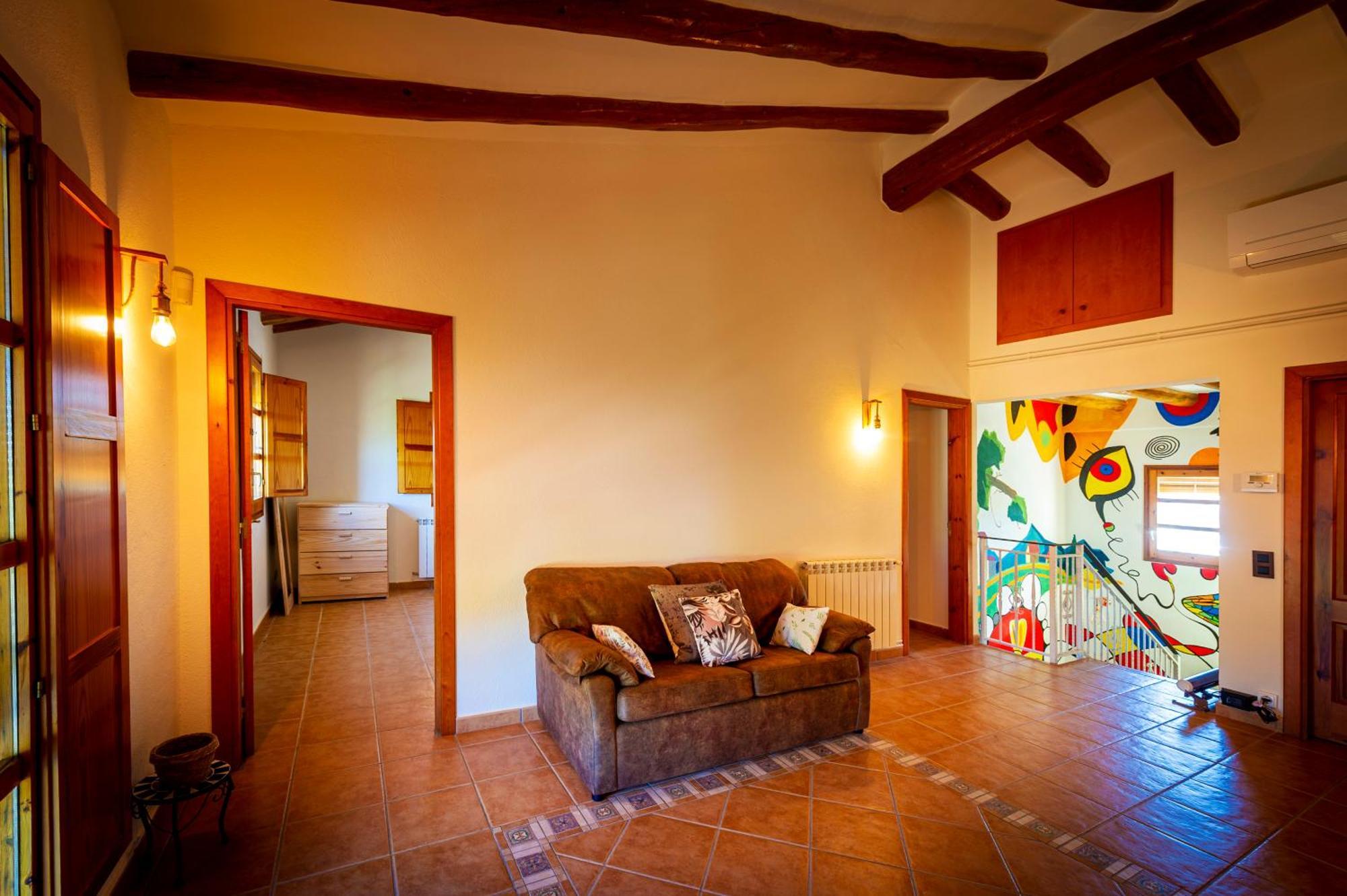 Masia Cal Magi Villa Font-Rubi Esterno foto