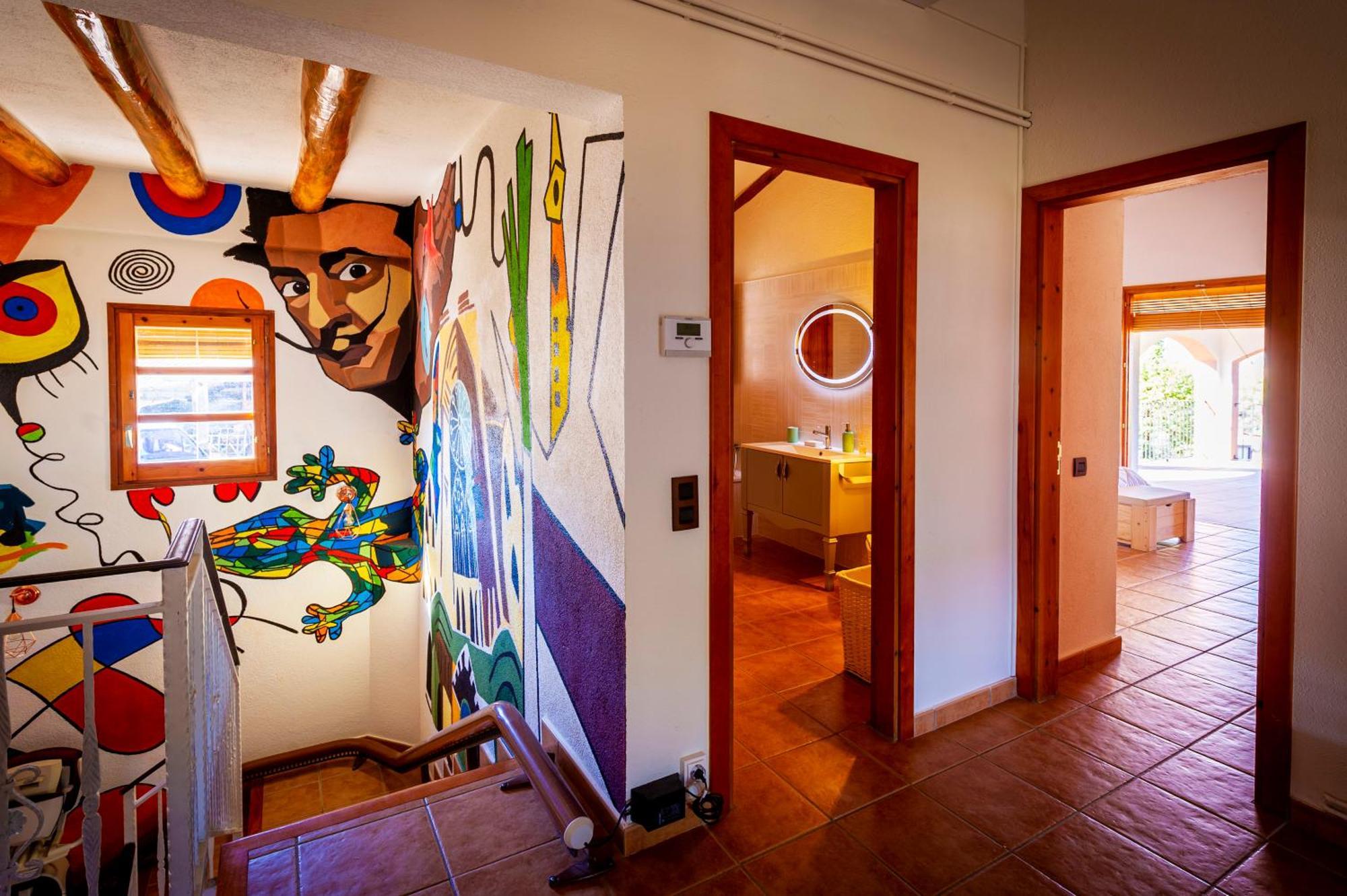 Masia Cal Magi Villa Font-Rubi Esterno foto