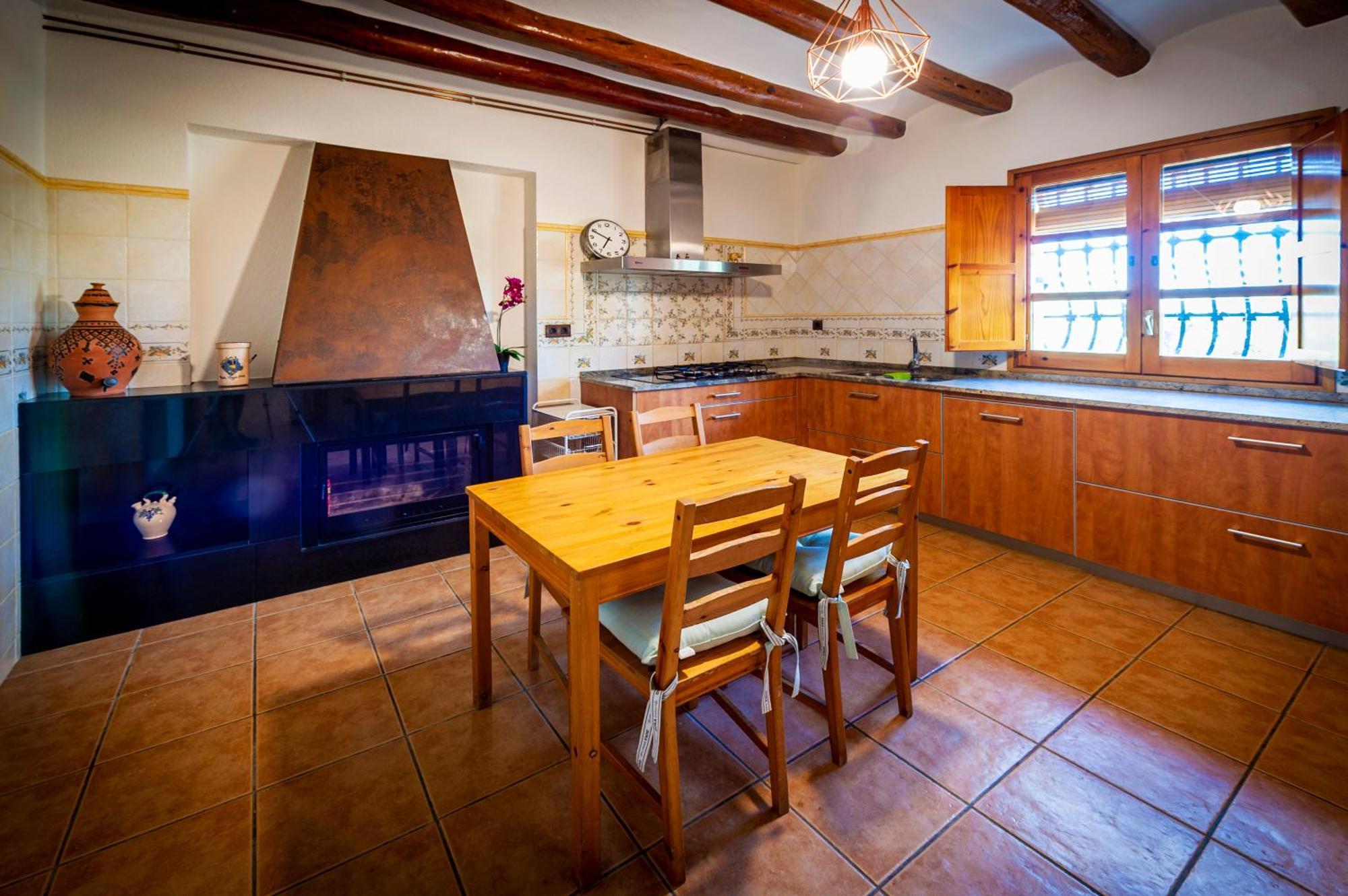 Masia Cal Magi Villa Font-Rubi Esterno foto