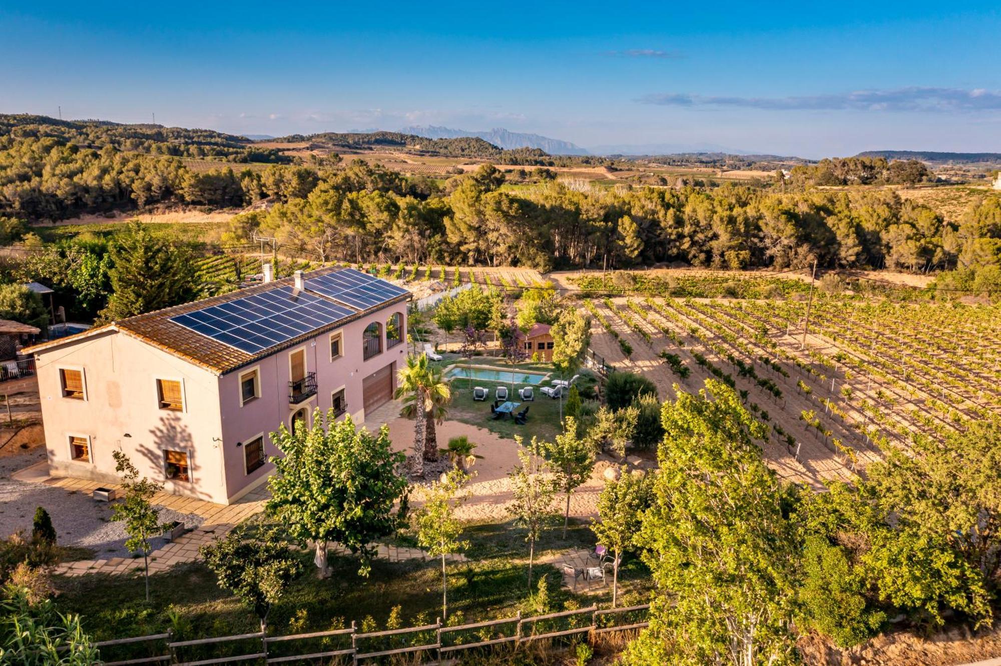 Masia Cal Magi Villa Font-Rubi Esterno foto